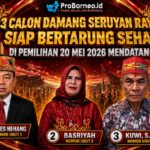 3 Calon Damang Seruyan Raya Siap Bertarung Sehat di Pemilihan 20 Mei 2026 Mendatang Calon Damang