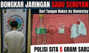 Bongkar Jaringan Sabu Seruyan, Dari Tangan Nakes ke Homestay, Polisi Sita 5 Gram Sabu Kasus Sabu