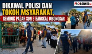 Bongkar gembok SDN 3 Bangkal