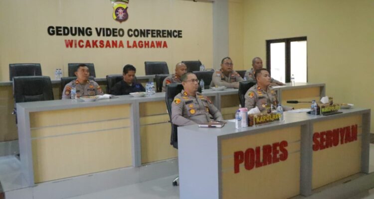 Kapolres zoom meeting