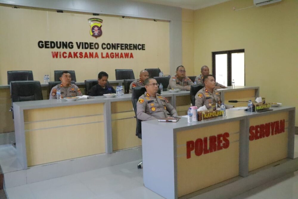 Kapolres zoom meeting