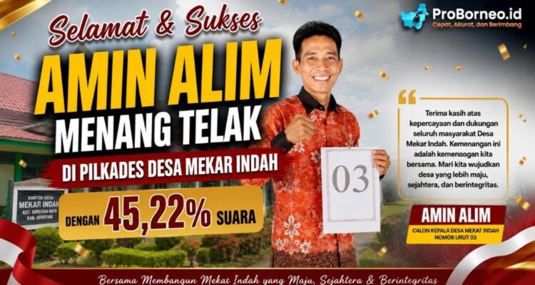 Pilkades Mekar Indah