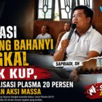 tuntut realisasi plasma 20%