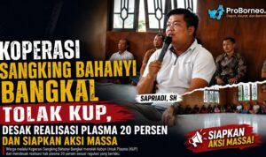 tuntut realisasi plasma 20%