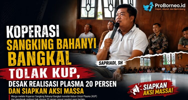 tuntut realisasi plasma 20%