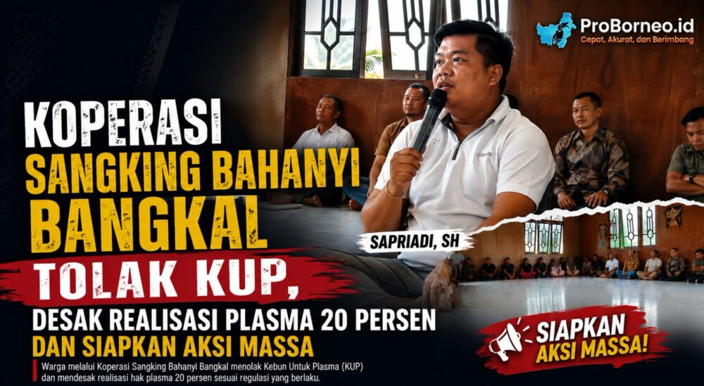 tuntut realisasi plasma 20%