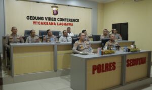"Jadikan Budaya Kerja", Kapolres Seruyan Dorong Personel Teladani Nilai Hoegeng Awards 2026 Zoom meeting kapolres seruyan