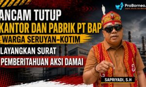 Ancam Tutup Pabrik dan Kantor PT BAP, Warga Seruyan-Kotim Layangkan Surat Pemberitahuan Aksi Damai Ancam Aksi damai turun kejalan