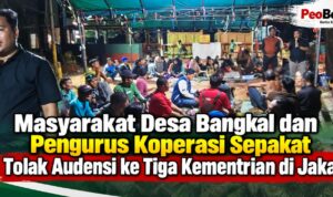 tolak audensi ke jakarta