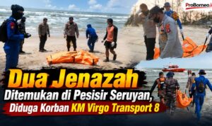 Dua Jenazah Ditemukan di Pesisir Seruyan, Diduga Korban KM Virgo Transport 8 evakuasi mayat