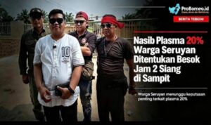 Nasib Plasma 20% Warga Seruyan Ditentukan Besok Jam 2 Siang di Sampit tuntutan plasma 20%