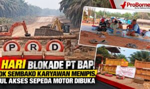 6 Hari Blokade PT BAP, Stok Sembako Karyawan Menipis, Usul Akses Sepeda Motor Dibuka tutup akses jalan