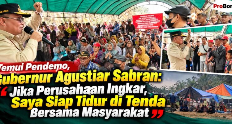 gubernur temui pendemo